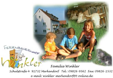 Familie Winkler - Schulstr. 4, 91732 Merkendorf